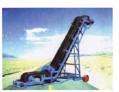 DJ大傾角型擋邊帶式輸送機